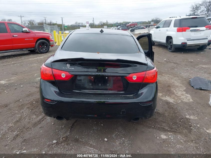 2015 Infiniti Q50 Premium VIN: JN1BV7AR7FM415210 Lot: 40798725