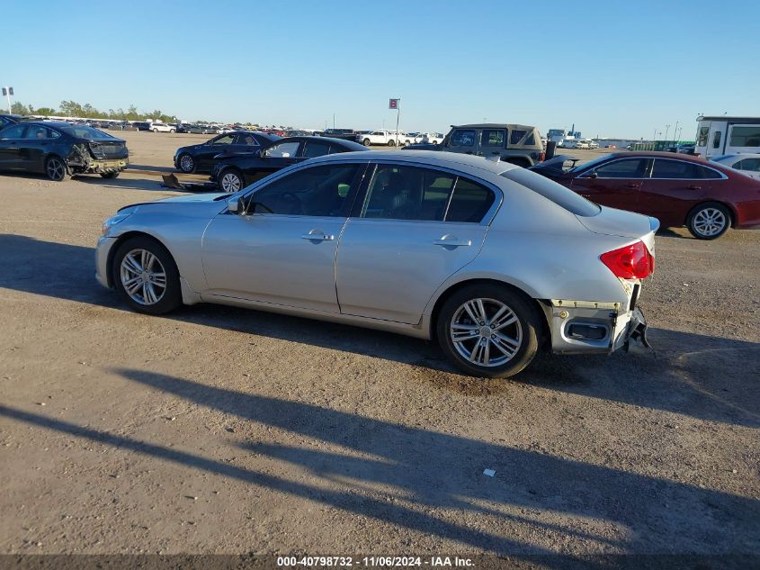 2013 Infiniti G37 Journey VIN: JN1CV6AP6DM303993 Lot: 40798732