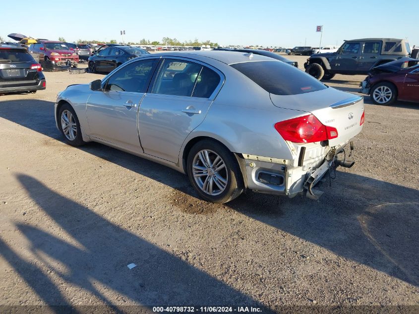 2013 Infiniti G37 Journey VIN: JN1CV6AP6DM303993 Lot: 40798732