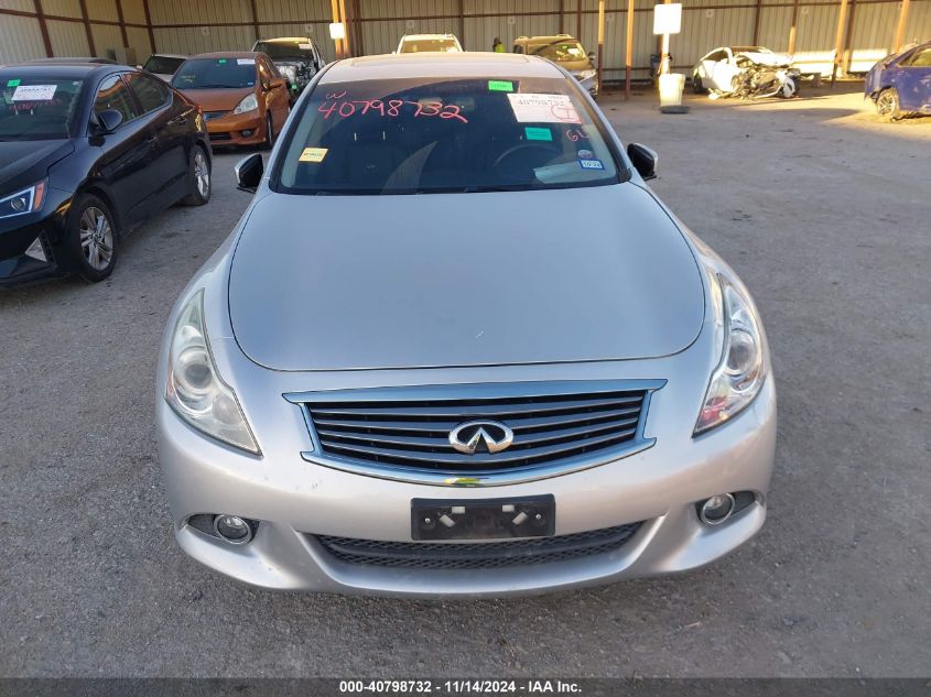 VIN JN1CV6AP6DM303993 2013 Infiniti G37, Journey no.13