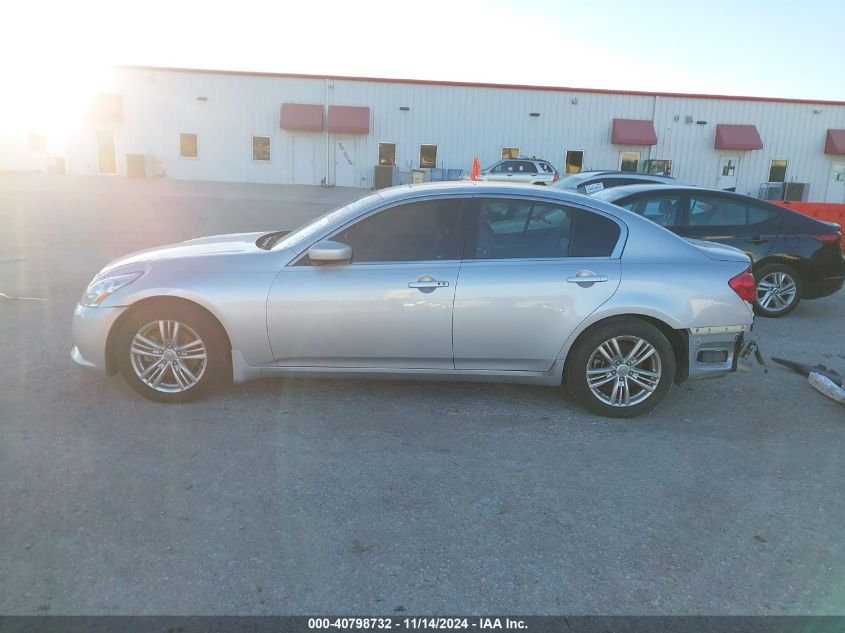 VIN JN1CV6AP6DM303993 2013 Infiniti G37, Journey no.15