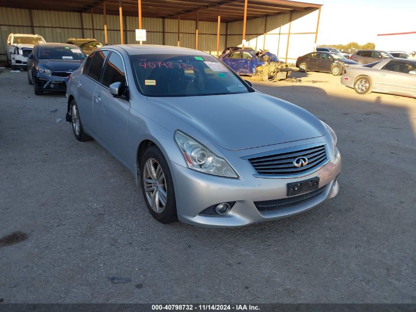 2013 Infiniti G37, Journey