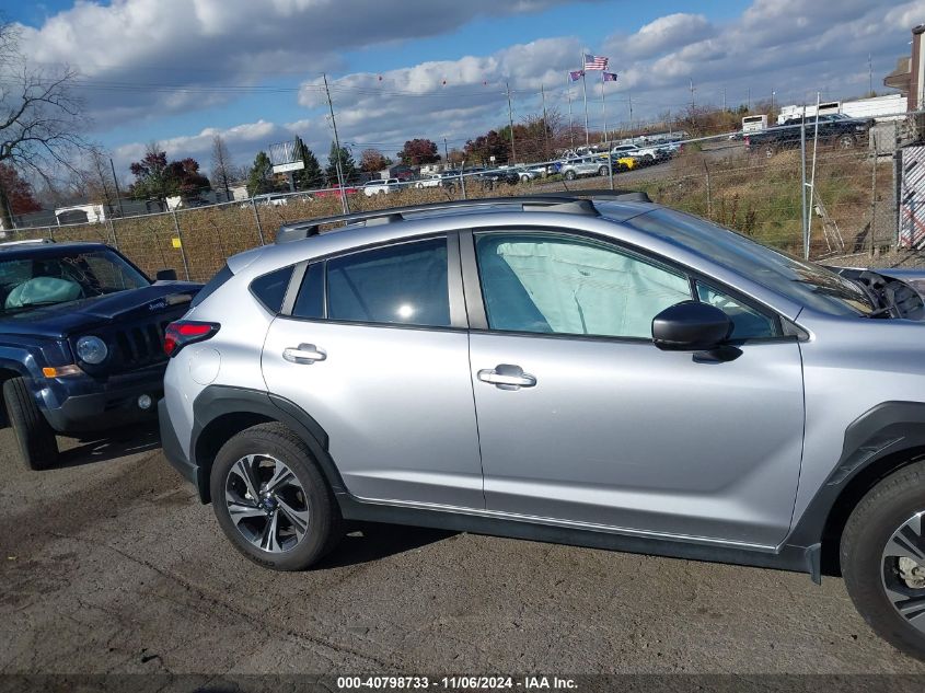 2024 Subaru Crosstrek Premium VIN: JF2GUADCXR8240203 Lot: 40798733