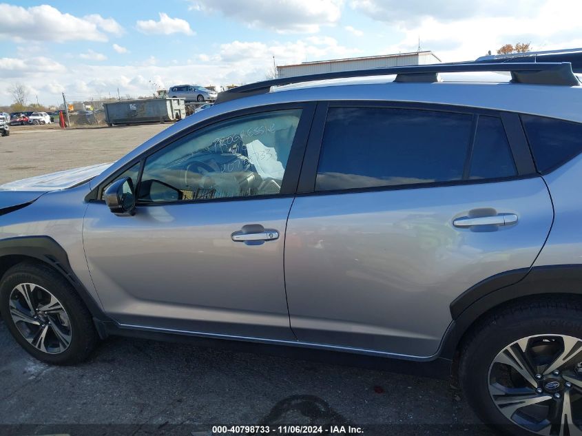 2024 Subaru Crosstrek Premium VIN: JF2GUADCXR8240203 Lot: 40798733