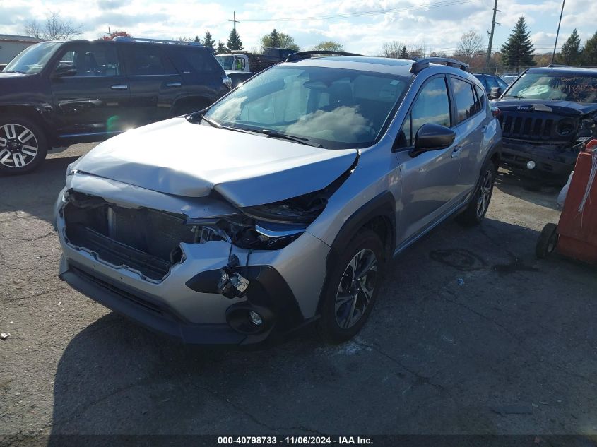 2024 Subaru Crosstrek Premium VIN: JF2GUADCXR8240203 Lot: 40798733