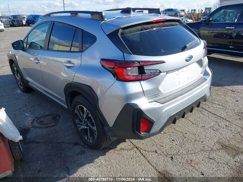 2024 Subaru Crosstrek Premium VIN: JF2GUADCXR8240203 Lot: 40798733