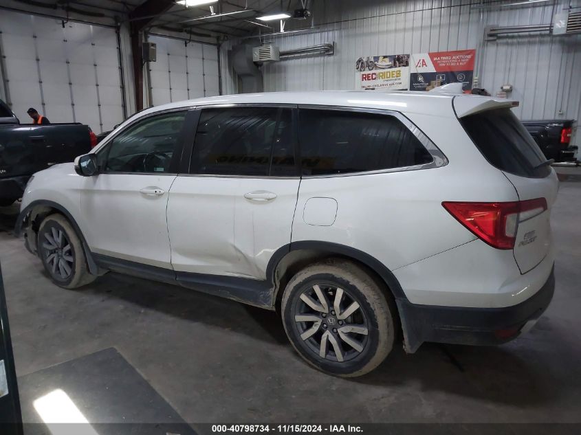 2020 Honda Pilot Awd Ex-L VIN: 5FNYF6H57LB057435 Lot: 40798734