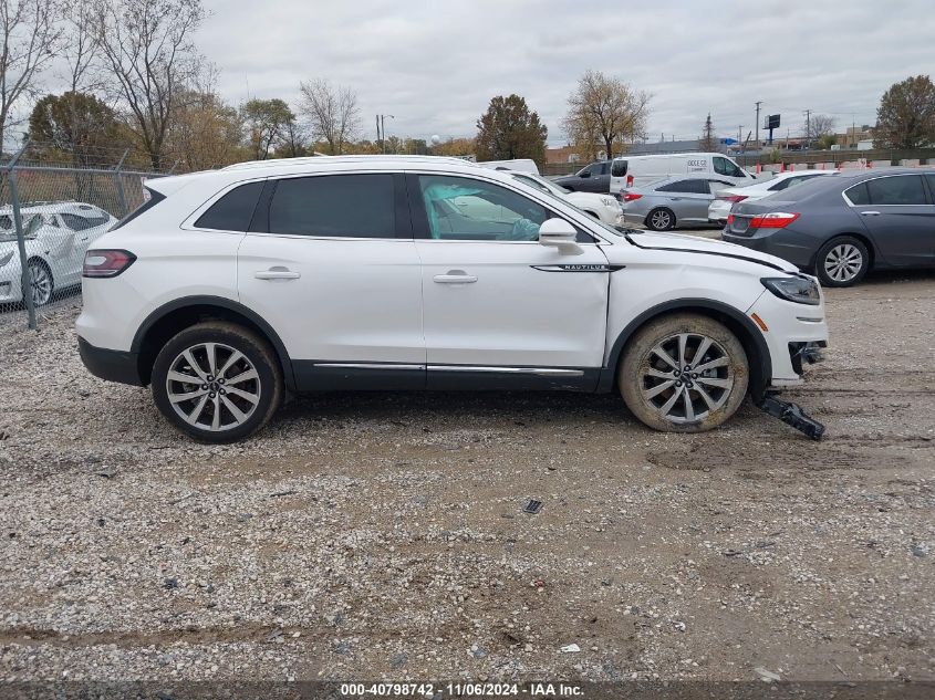 2019 Lincoln Nautilus Select VIN: 2LMPJ8K90KBL42622 Lot: 40798742