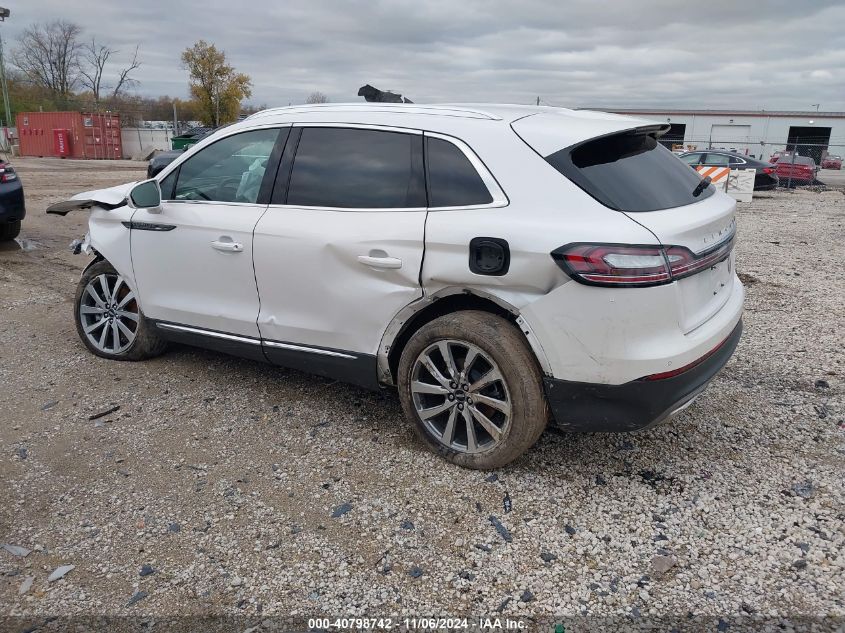 2019 Lincoln Nautilus Select VIN: 2LMPJ8K90KBL42622 Lot: 40798742