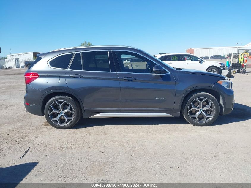 2017 BMW X1 xDrive28I VIN: WBXHT3C32H5F87341 Lot: 40798750