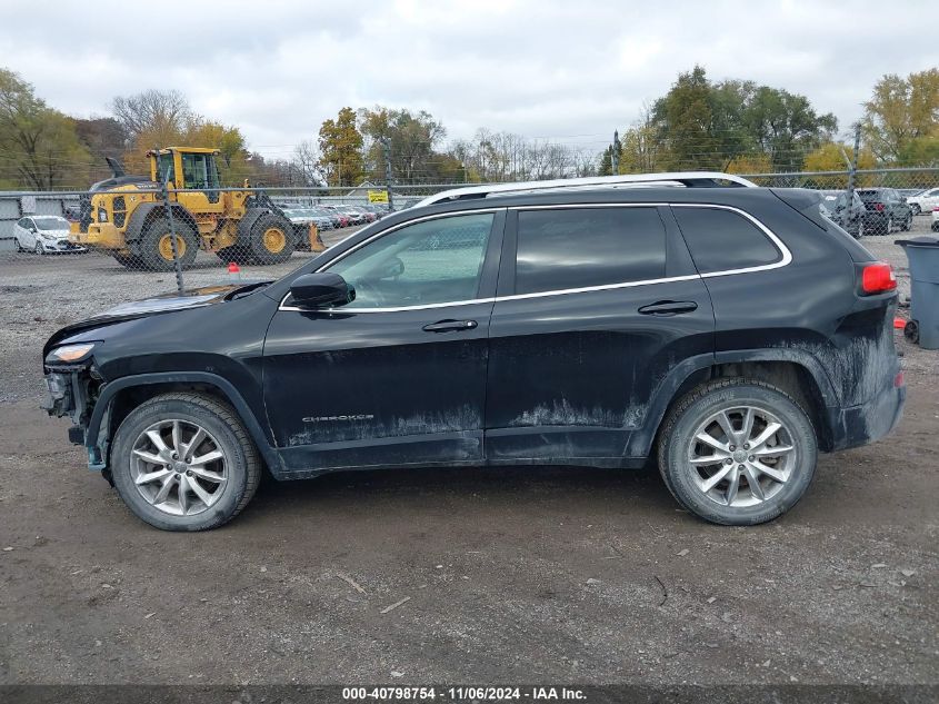 2014 Jeep Cherokee Limited VIN: 1C4PJMDS1EW156163 Lot: 40798754