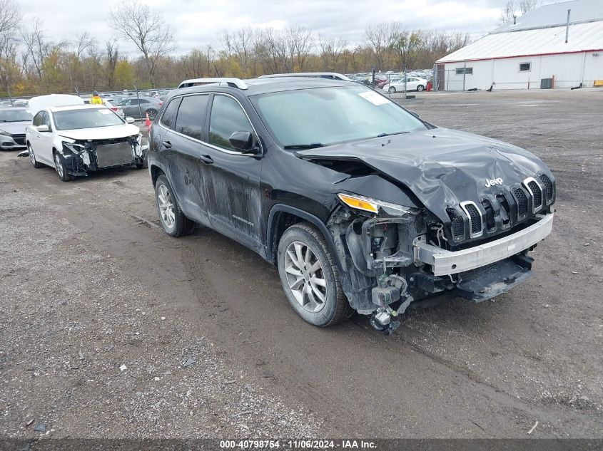 2014 Jeep Cherokee Limited VIN: 1C4PJMDS1EW156163 Lot: 40798754