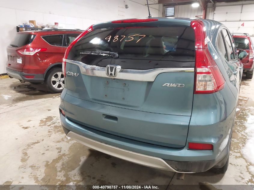 2015 Honda Cr-V Ex VIN: 5J6RM4H51FL098427 Lot: 40798757