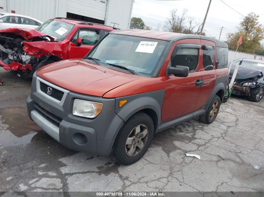 2005 Honda Element Ex VIN: 5J6YH186X5L013476 Lot: 40798789