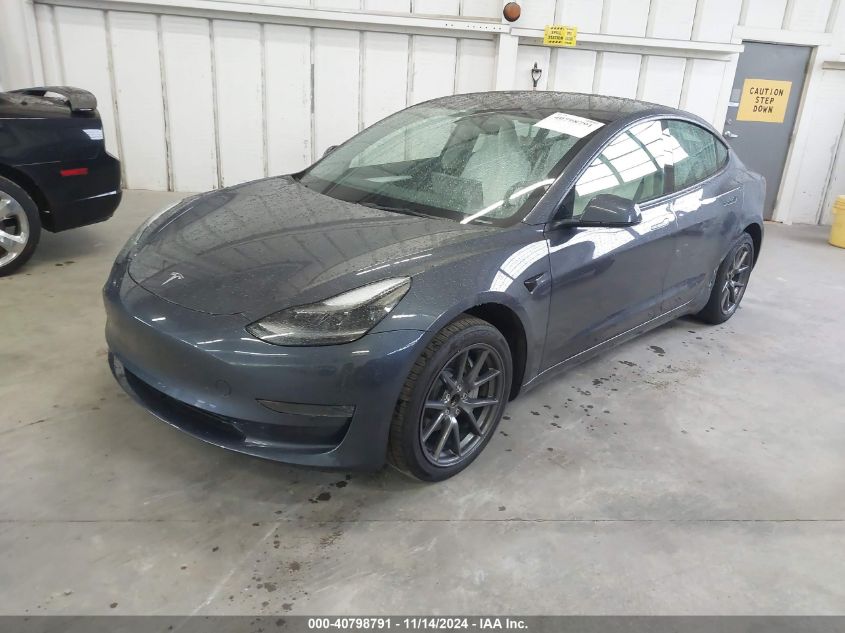 VIN 5YJ3E1EA3PF382686 2023 Tesla Model 3, Rear-Whee... no.2