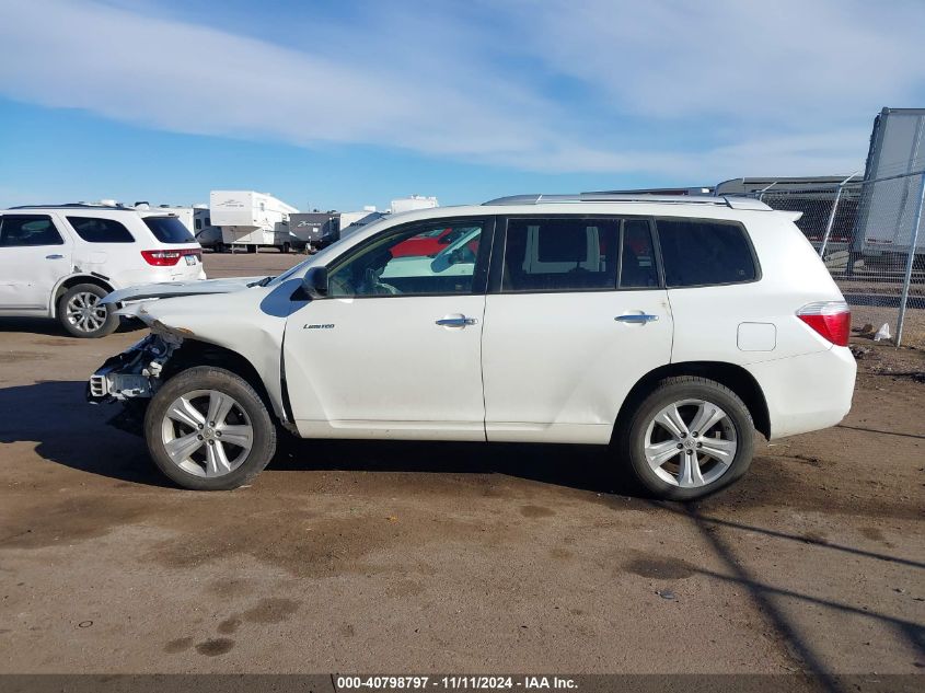 2009 Toyota Highlander Limited VIN: JTEES42A592141172 Lot: 40798797