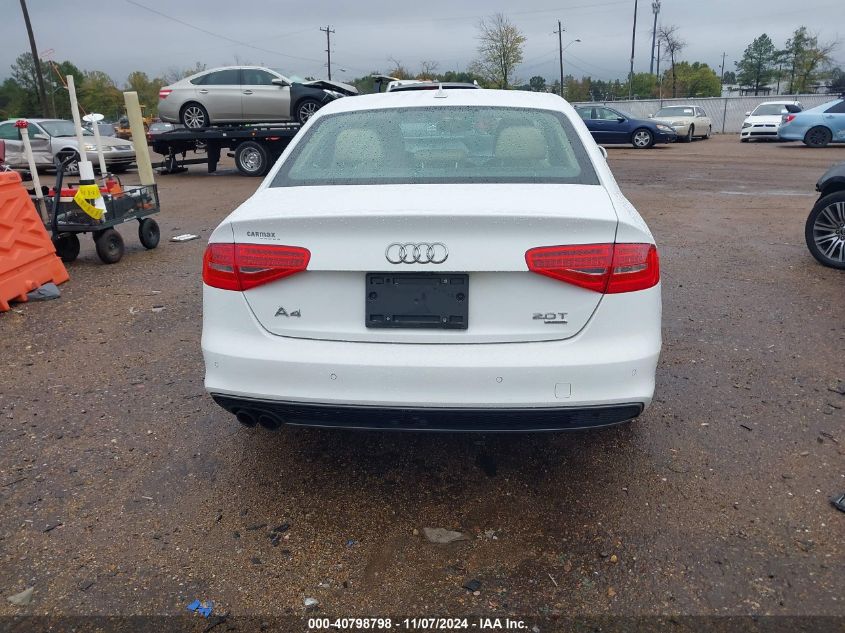 2014 AUDI A4 PREMIUM PLUS - WAUFFAFL2EN003005