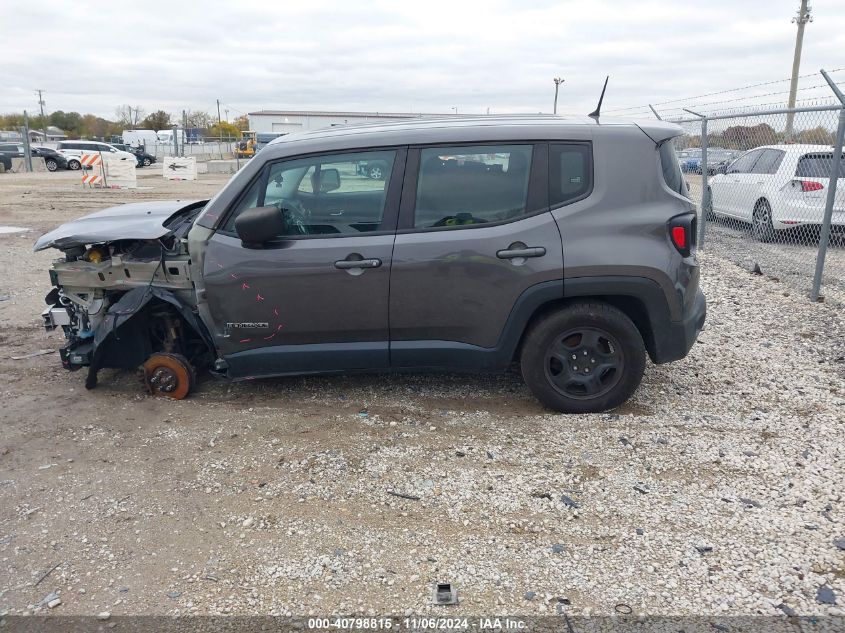 2017 Jeep Renegade Sport 4X4 VIN: ZACCJBAB8HPF57203 Lot: 40798815