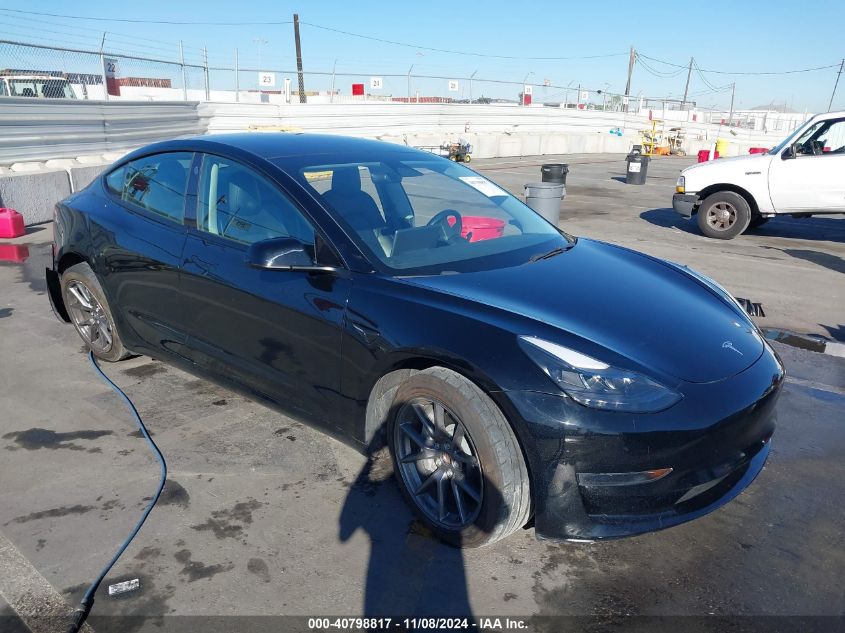 VIN 5YJ3E1EA7PF456899 2023 TESLA MODEL 3 no.1