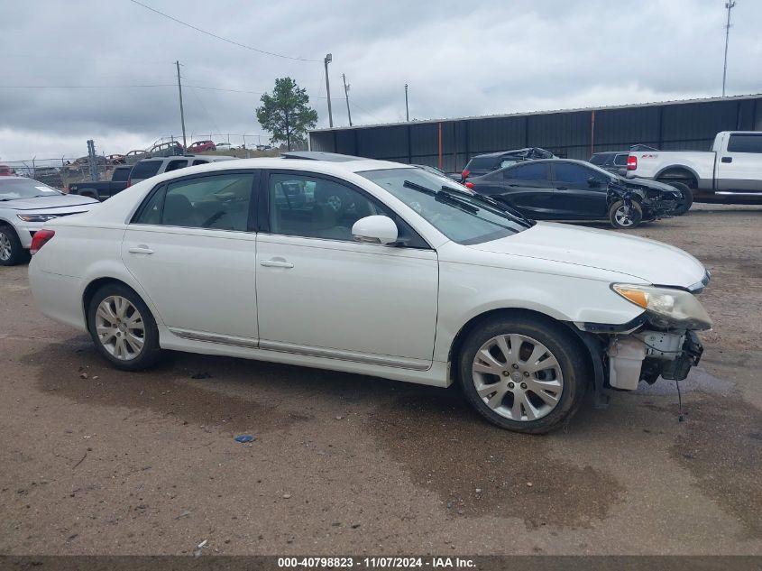 2011 Toyota Avalon Limited VIN: 4T1BK3DB6BU397348 Lot: 40798823