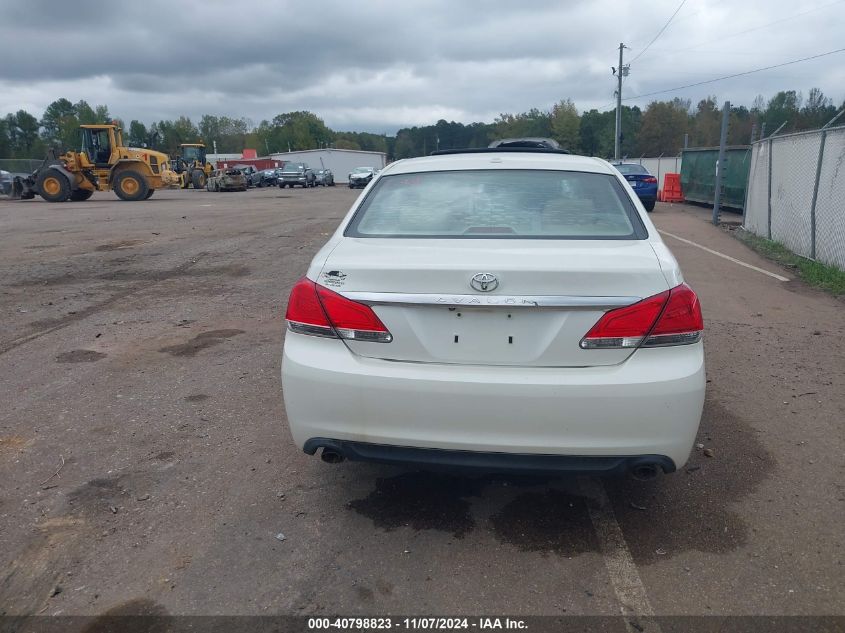 2011 Toyota Avalon Limited VIN: 4T1BK3DB6BU397348 Lot: 40798823