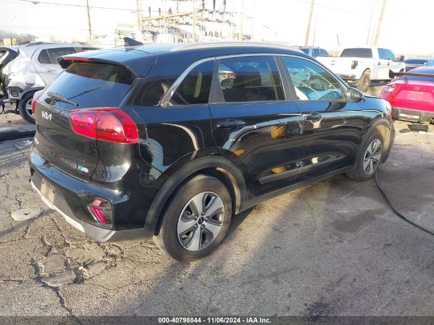 VIN KNDCB3LC6N5532488 2022 KIA Niro, LX no.4