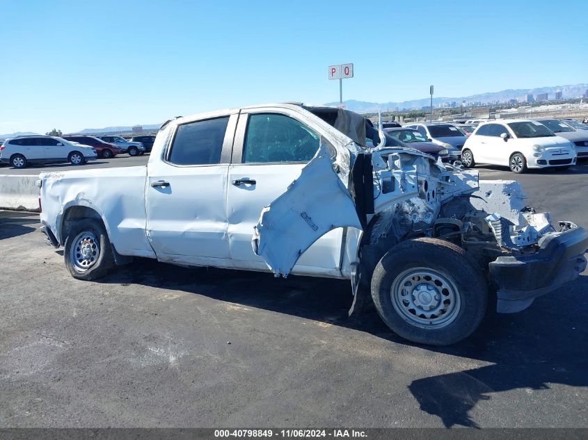 2022 Chevrolet Silverado 1500 4Wd Standard Bed Wt VIN: 1GCUDAED1NZ520783 Lot: 40798849