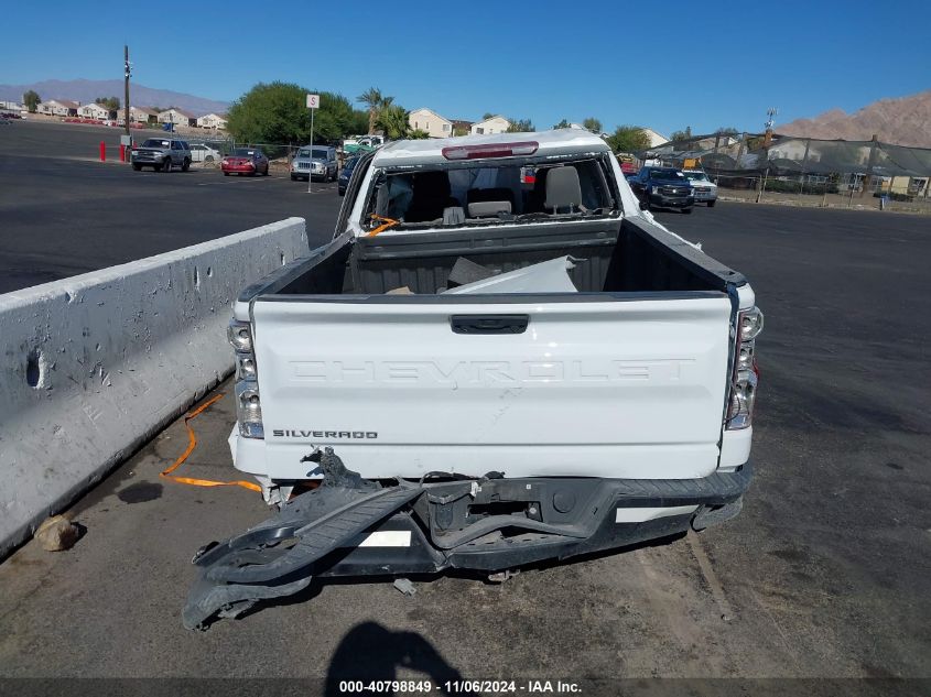 2022 Chevrolet Silverado 1500 4Wd Standard Bed Wt VIN: 1GCUDAED1NZ520783 Lot: 40798849