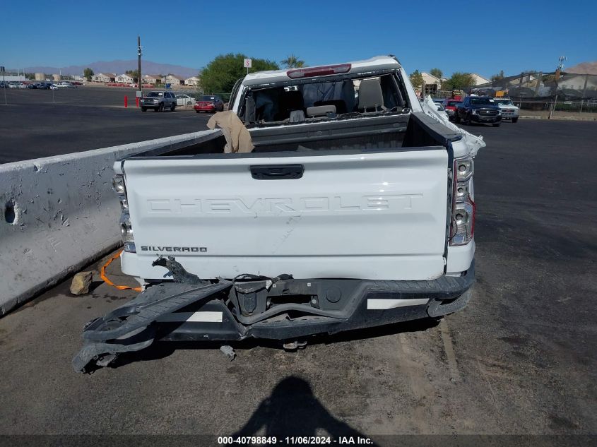 2022 Chevrolet Silverado 1500 4Wd Standard Bed Wt VIN: 1GCUDAED1NZ520783 Lot: 40798849