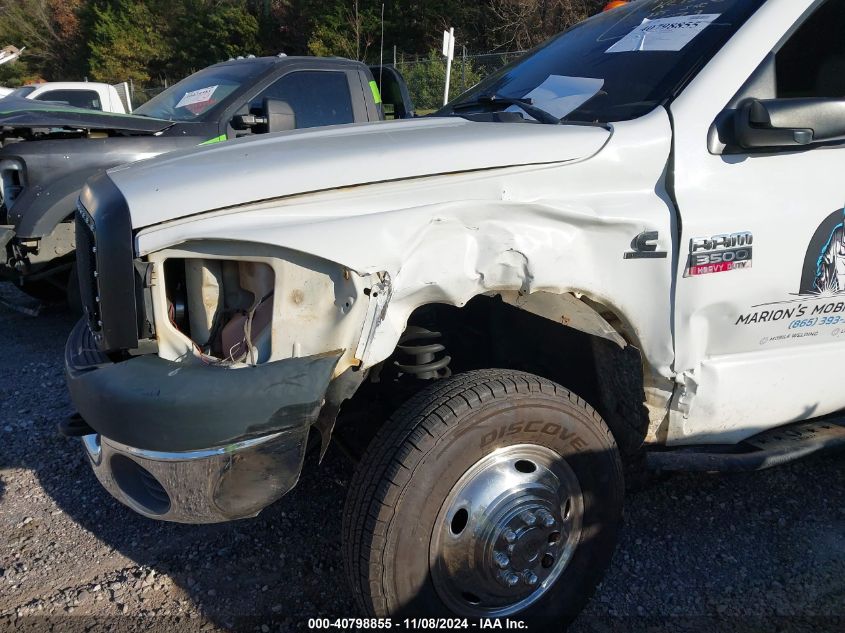 2007 Dodge Ram 3500 Hd Chassis St/Slt/Laramie VIN: 3D6WH48A87G789120 Lot: 40798855