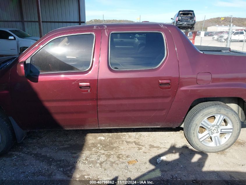 2010 Honda Ridgeline Rtl VIN: 5FPYK1F51AB004199 Lot: 40798862