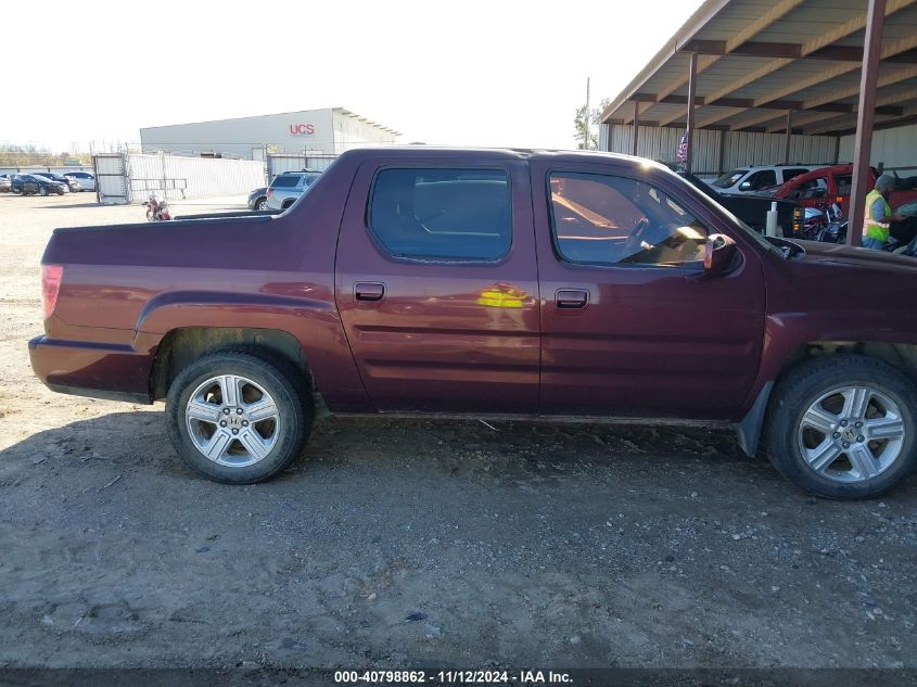 2010 Honda Ridgeline Rtl VIN: 5FPYK1F51AB004199 Lot: 40798862