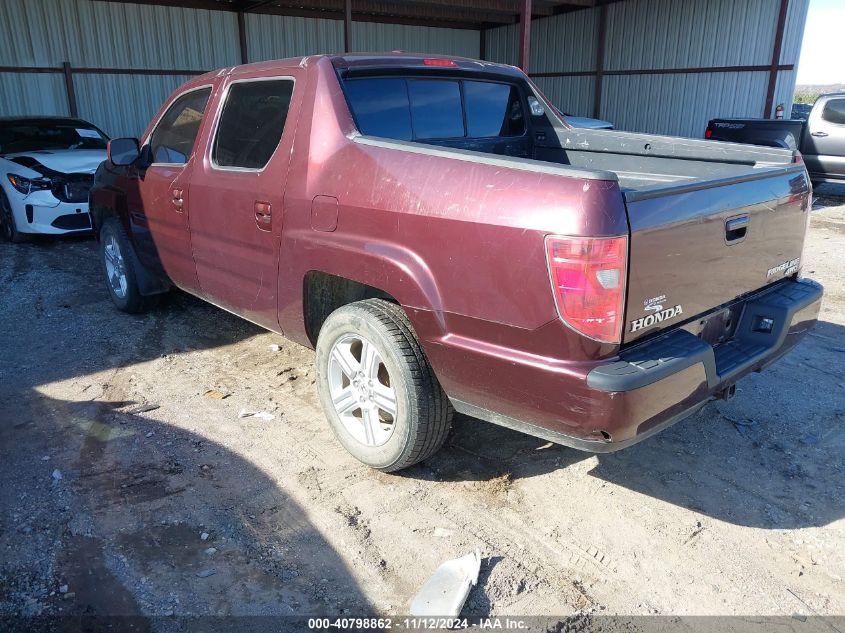 2010 Honda Ridgeline Rtl VIN: 5FPYK1F51AB004199 Lot: 40798862