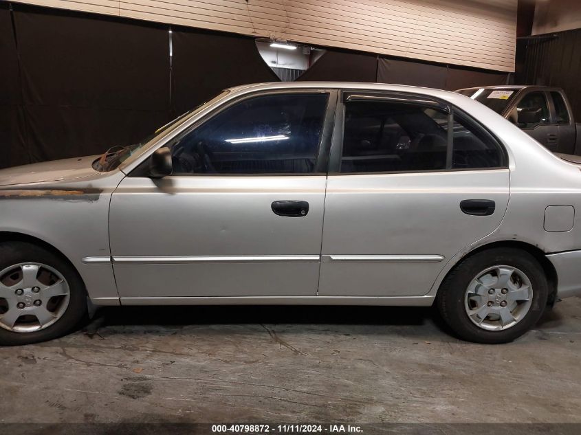 2001 Hyundai Accent Gl VIN: KMHCG45C21U191199 Lot: 40798872