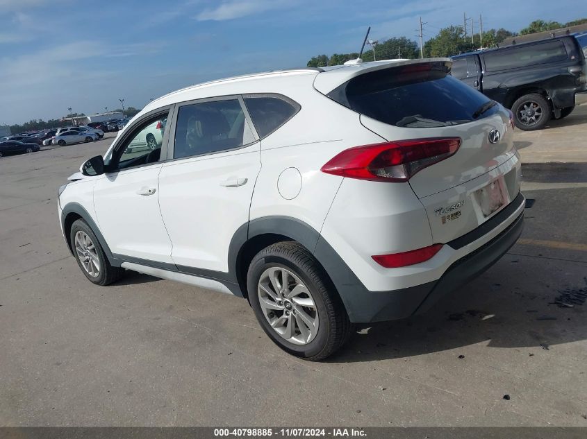 2017 Hyundai Tucson Se VIN: KM8J33A42HU370588 Lot: 40798885