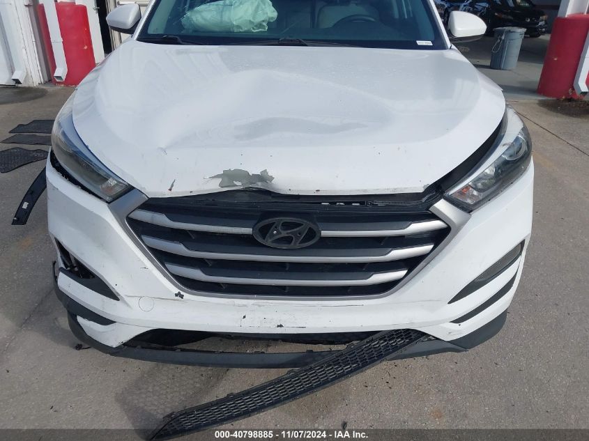 2017 Hyundai Tucson Se VIN: KM8J33A42HU370588 Lot: 40798885