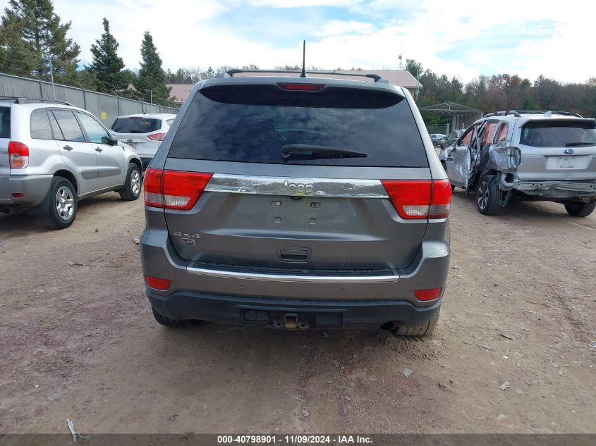 2012 Jeep Grand Cherokee Overland VIN: 1C4RJFCG0CC341093 Lot: 40798901