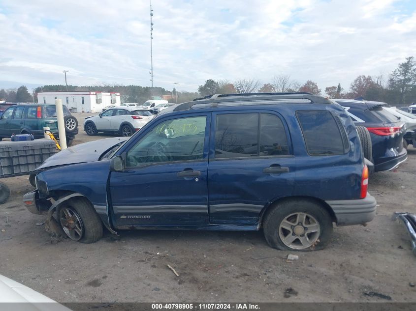 2003 Chevrolet Tracker Hard Top Base VIN: 2CNBJ13C736949599 Lot: 40798905