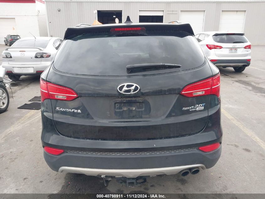 2015 Hyundai Santa Fe Sport 2.0L Turbo VIN: 5XYZWDLA9FG255279 Lot: 40798911