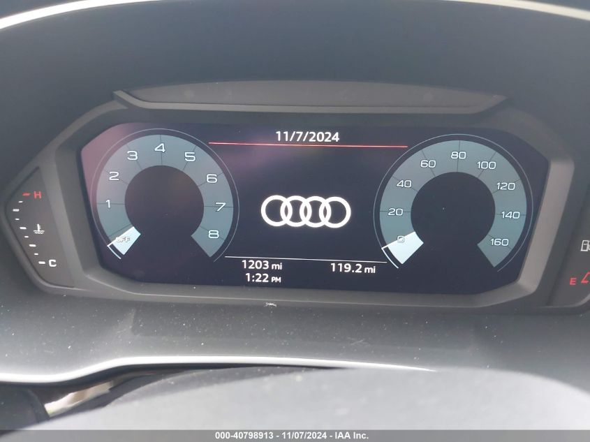 2024 Audi Q3 Premium 45 Tfsi S Line Quattro Tiptronic VIN: WA1DECF35R1072237 Lot: 40798913