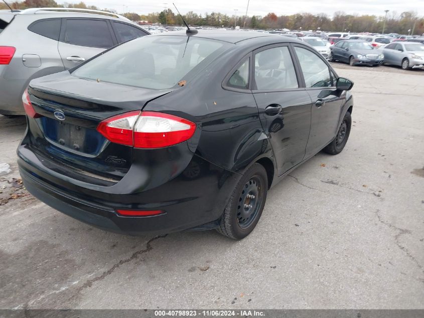 2017 Ford Fiesta S VIN: 3FADP4AJ2HM157250 Lot: 40798923