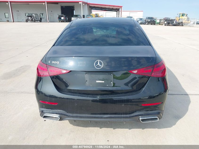 2022 Mercedes-Benz C 300 Sedan VIN: W1KAF4GB4NR019466 Lot: 40798928