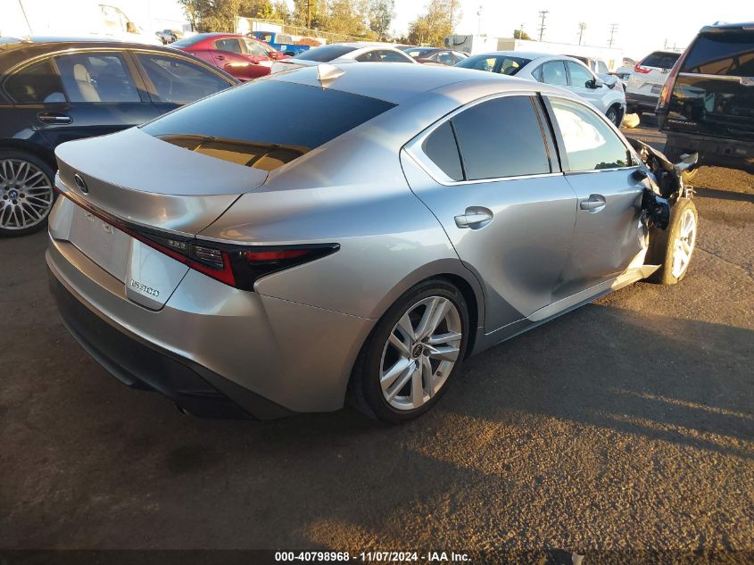 VIN JTHAA1D21N5119087 2022 Lexus IS, 300 no.4