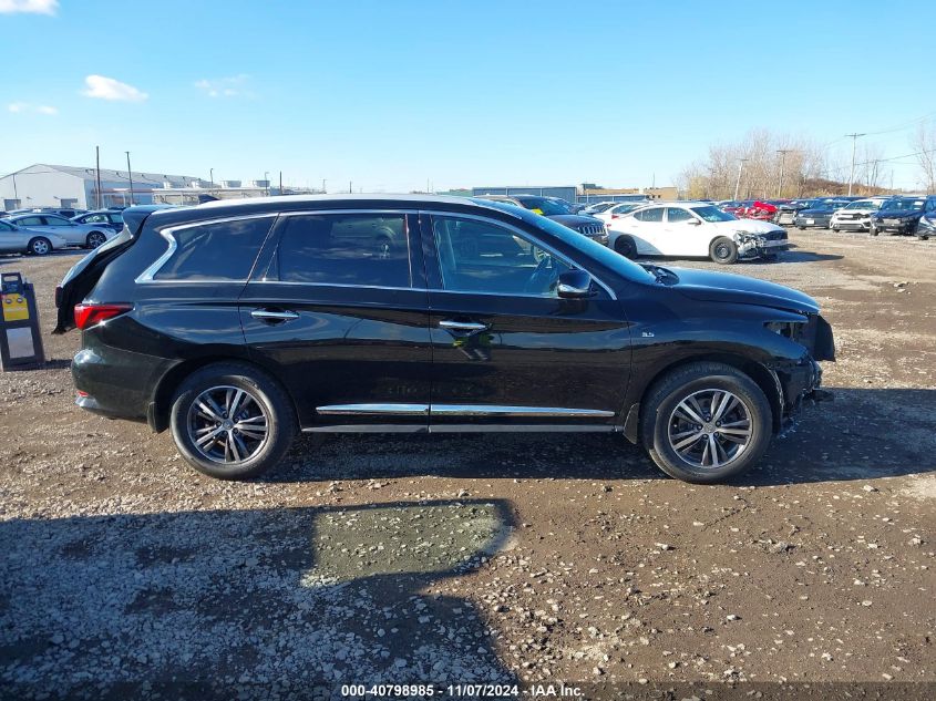 2019 Infiniti Qx60 Luxe/Pure VIN: 5N1DL0MM9KC560845 Lot: 40798985