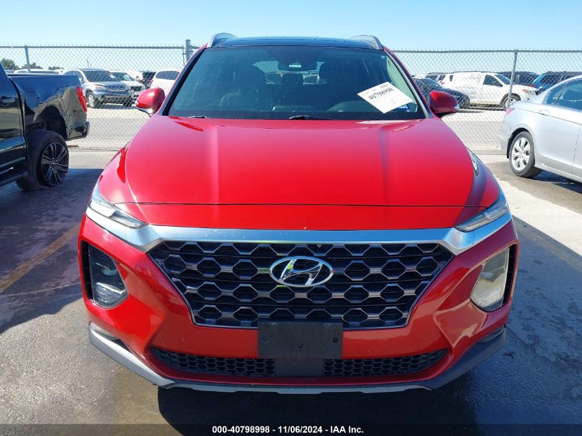 2019 Hyundai Santa Fe Limited VIN: 5NMS53AD4KH108959 Lot: 40798998