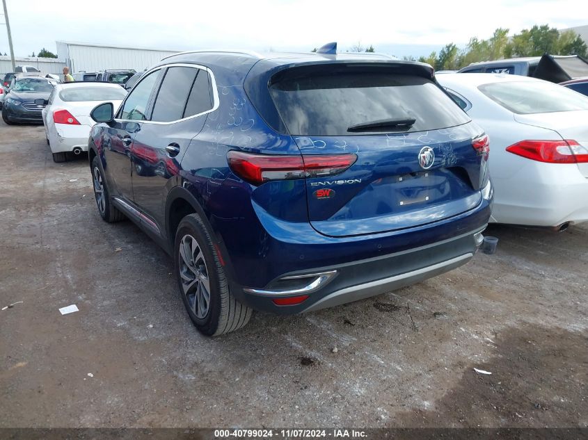 2023 Buick Envision Essence Fwd VIN: LRBFZNR42PD060124 Lot: 40799024