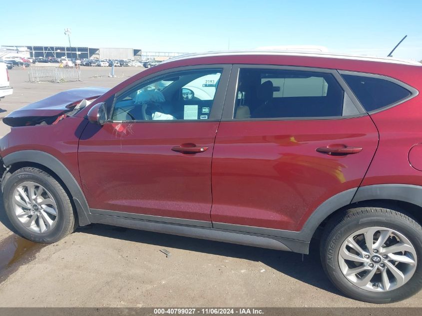 2016 Hyundai Tucson Se VIN: KM8J33A44GU238298 Lot: 40799027