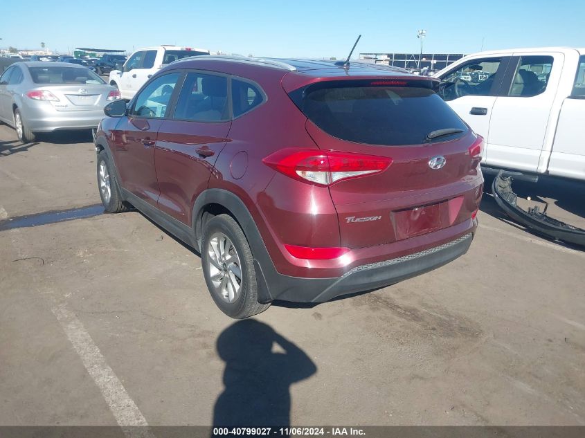 2016 Hyundai Tucson Se VIN: KM8J33A44GU238298 Lot: 40799027