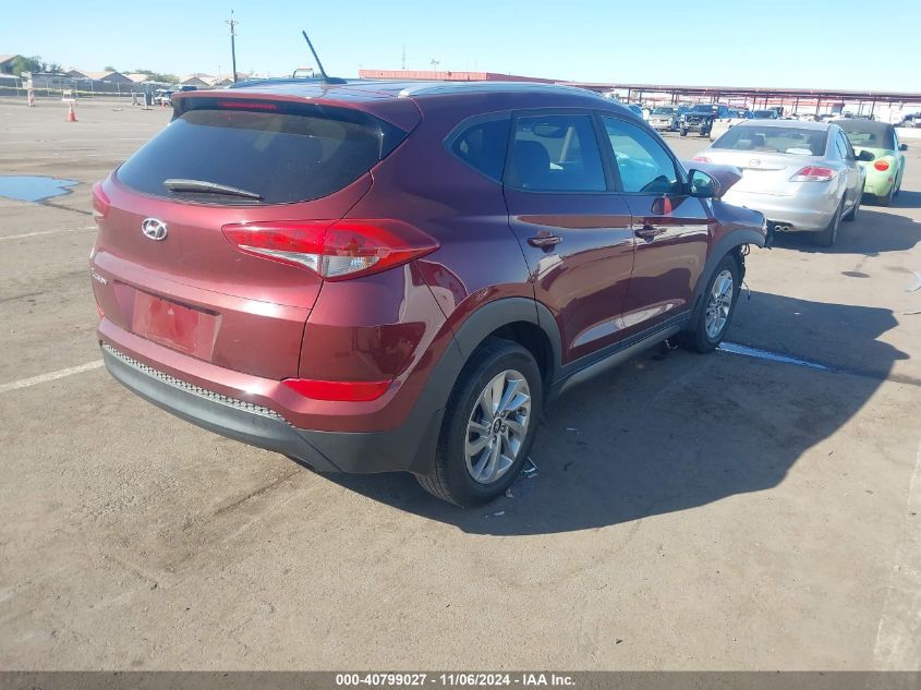 2016 Hyundai Tucson Se VIN: KM8J33A44GU238298 Lot: 40799027