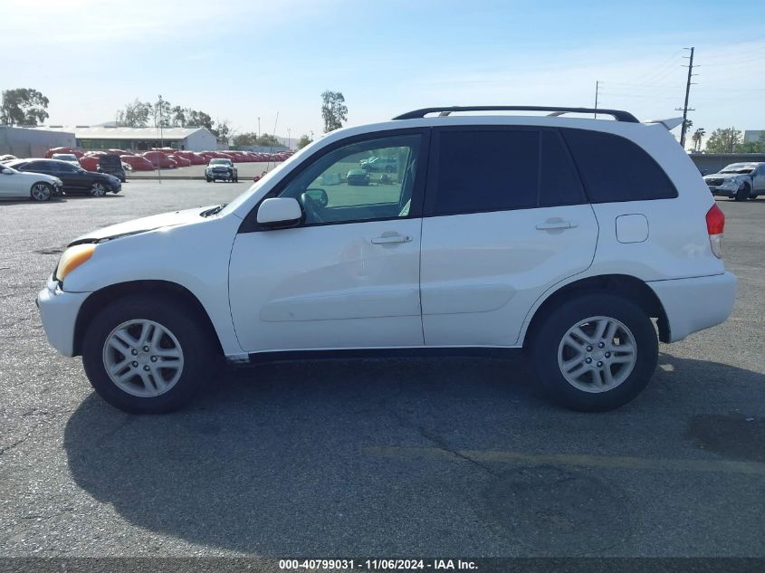 2002 Toyota Rav4 VIN: JTEGH20V520058862 Lot: 40799031